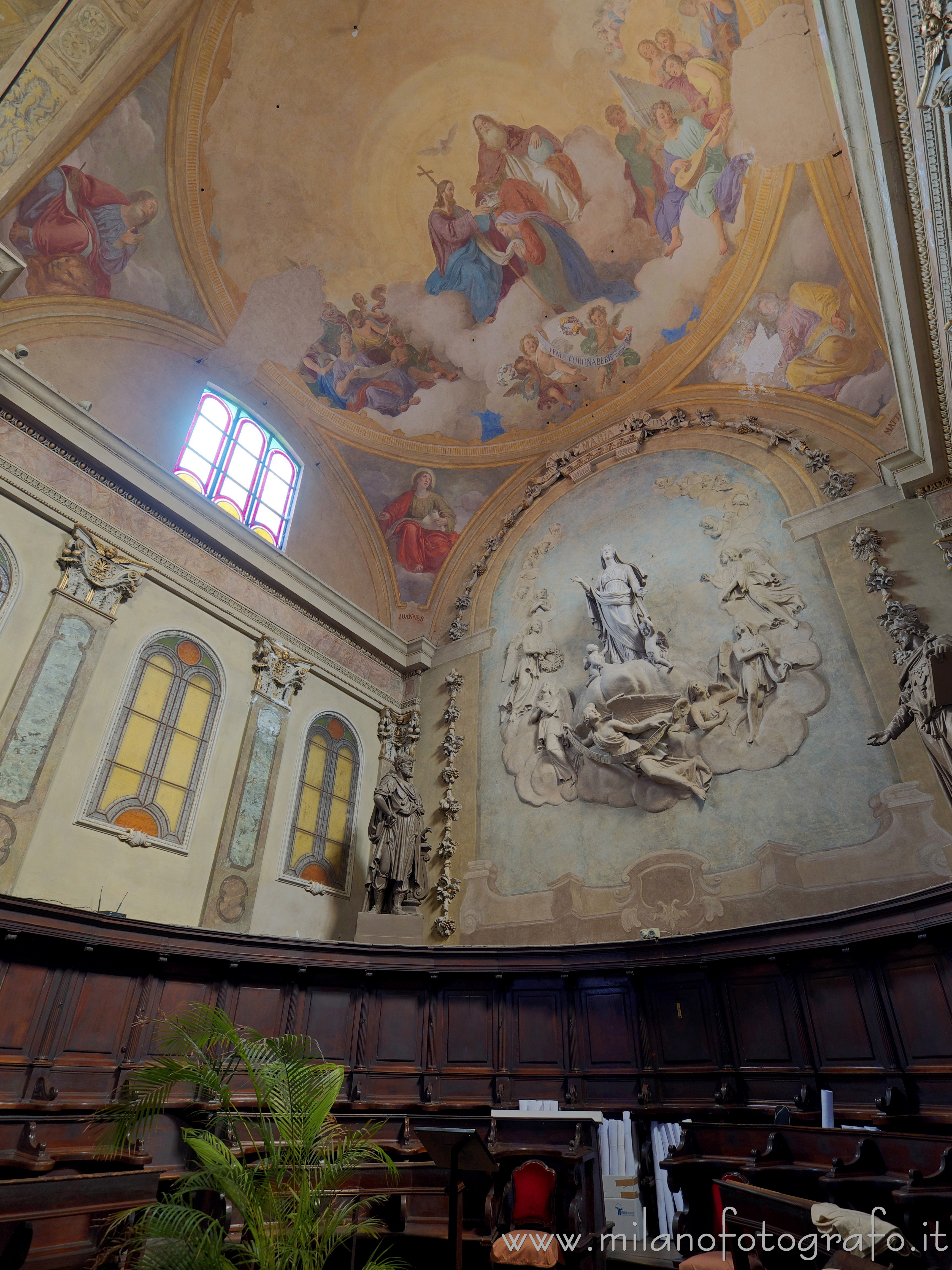 Monza (Monza e Brianza) - Abside e coro della Chiesa di Santa Maria di Carrobiolo